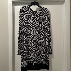 Michael Kors  dress zebra print